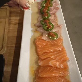 Kizame Sushi - Love love love Carpaccio Sashimi (I'm not into spicy so my later order I requested no pepper and they came through. :) - Sushi Bars Near Me - West Hills, California Kizame Sushi - Love love love Carpaccio Sashimi (I'm not into spicy so my later order I requested no pepper and they came through. :) - Sushi Bars Near Me - West Hills, California