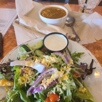 Copper Brothel Brewery - Side salad and chili - Breweries Near Me - Sonoita, Arizona Copper Brothel Brewery - Side salad and chili - Breweries Near Me - Sonoita, Arizona
