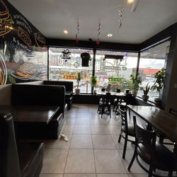 B-Town Halo Grill - Super clean, a customer just dropped that napkin on their way out as I was leaving too.