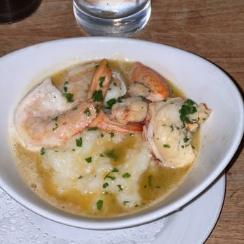 The Gryphon - Seafood Grits Starter - New American Near Me - Burlington, Vermont