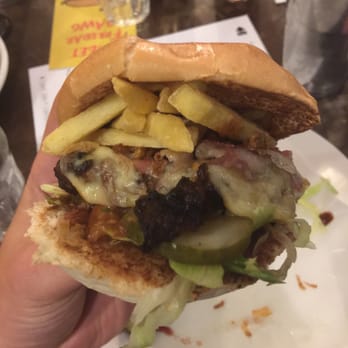 Byron - Yeah, I did put fries in my burger. And what!? - Burgers Near Me - London, XGL