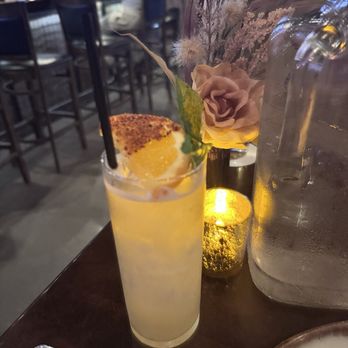 Bosscat Kitchen & Libations - Pineapple Sage Elixir - New American Near Me - Houston, Texas Bosscat Kitchen & Libations - Pineapple Sage Elixir - New American Near Me - Houston, Texas