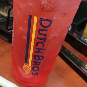 Dutch Bros Coffee - Strawberry green tea - Coffee & Tea Near Me - Dixon, California Dutch Bros Coffee - Strawberry green tea - Coffee & Tea Near Me - Dixon, California