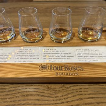 Four Roses Distillery - Tasting serving - Distilleries Near Me - Lawrenceburg, Kentucky