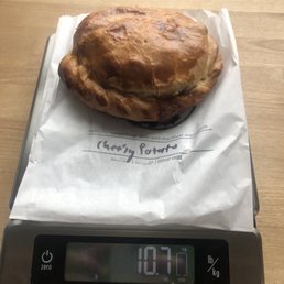 Cheesy potato - over a half pound!