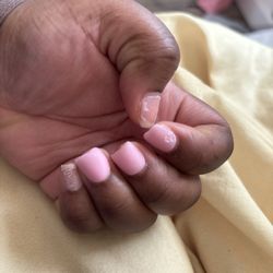 Happy Nails - WHY DID THIS GROWN ASS MAN YANK MY HAND SO AGGRESSIVELY!!!
