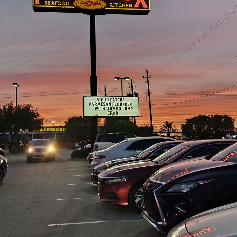 Beautiful Texas sunset