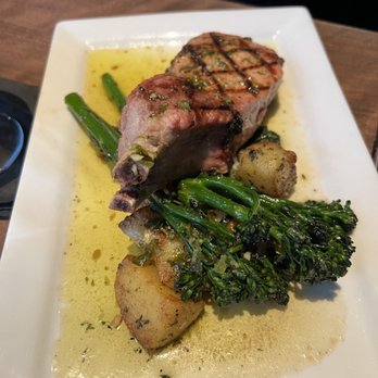 Tavern West - Double cut Pork chop - New American Near Me - Frisco, Colorado Tavern West - Double cut Pork chop - New American Near Me - Frisco, Colorado