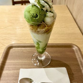 Nana's Green Tea - Matcha Mochi Parfait - Desserts Near Me - Bellevue, Washington