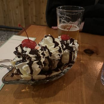 Black Cow Burgers & Fries - banana split - Burgers Near Me - Portland, Maine Black Cow Burgers & Fries - banana split - Burgers Near Me - Portland, Maine