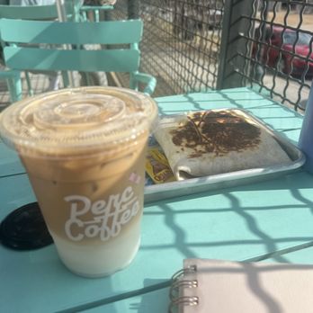 Perc - The Good Time Latte and Crunch Wrap with bacon - Coffee & Tea Near Me - Atlanta, Georgia Perc - The Good Time Latte and Crunch Wrap with bacon - Coffee & Tea Near Me - Atlanta, Georgia