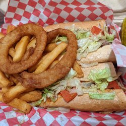 Cambridge Deli & Grill - Cheeseburger sub