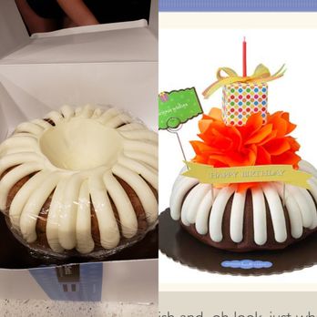 Nothing Bundt Cakes - What I received vs what I ordered - Desserts Near Me - Redlands, California