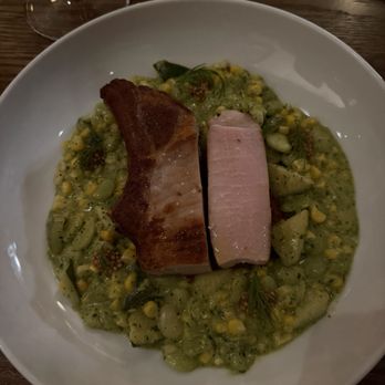 Mamou - Pork in succotash - Brasseries Near Me - New Orleans, Louisiana