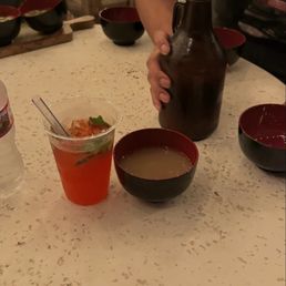 Shirley Temple, kava single bowls