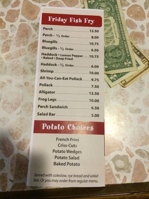 Menu photo 1 Roosters Bar & Breakfast Pulaski, WI Menu photo 1 Roosters Bar & Breakfast Pulaski, WI