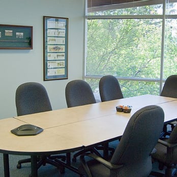 The Solution Center - The Pinehurst room set in a Boardroom for 8 people with a teleconference phone. - Venues & Event Spaces Near Me - Durham, North Carolina The Solution Center - The Pinehurst room set in a Boardroom for 8 people with a teleconference phone. - Venues & Event Spaces Near Me - Durham, North Carolina