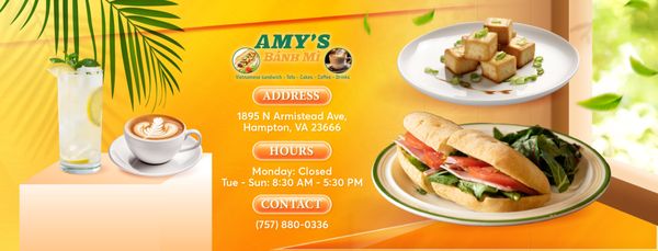 Menu photo 6 Amy's Bánh Mì  Hampton, VA