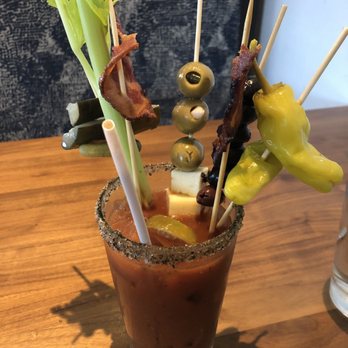 Hash Kitchen - Build your own Bloody Mary - Breakfast & Brunch Near Me - Scottsdale, Arizona