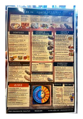 Menu photo 5 Sabor de Mi Tierra Mexican Grill Stone Park, IL Menu photo 5 Sabor de Mi Tierra Mexican Grill Stone Park, IL