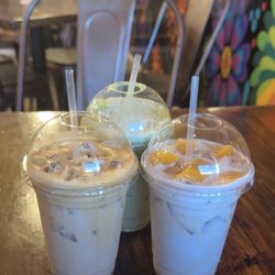 Churreria Dulce Luna - Iced lattes