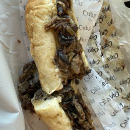 Regular cheesesteak Regular cheesesteak