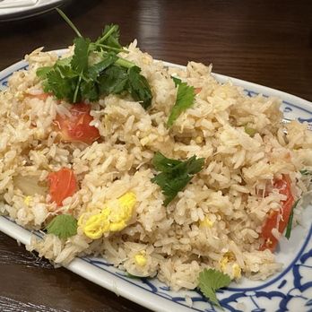 Thai Classic In Paso - Crab Fried Rice - Thai Near Me - Paso Robles, California