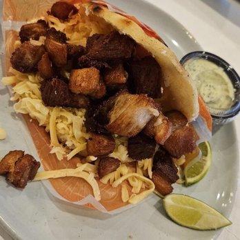 Bocas Grill Kendall - Pork Belly Arepa - Latin American Near Me - Miami, Florida Bocas Grill Kendall - Pork Belly Arepa - Latin American Near Me - Miami, Florida