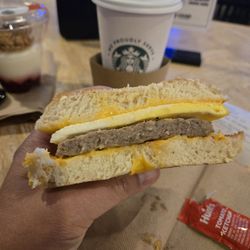 Yavapai Café - Sausage egg cheese sandwich
