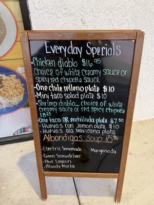 Menu photo 2 Las Patronaz Pahrump, NV