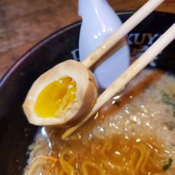 Daikokuya - El Monte - Egg Consistency - Ramen Near Me - El Monte, California Daikokuya - El Monte - Egg Consistency - Ramen Near Me - El Monte, California