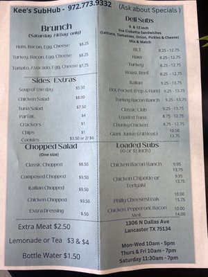 Menu photo 5 Kee’s SubHub Lancaster, TX Menu photo 5 Kee’s SubHub Lancaster, TX