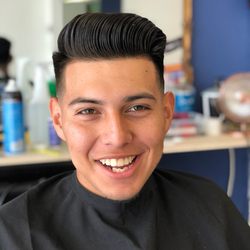 Mando's Barbershop - Another satisfied customer