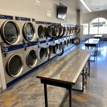 San Leandro Washery - Dryers & folding tables. - Laundromat Near Me - San Leandro, California San Leandro Washery - Dryers & folding tables. - Laundromat Near Me - San Leandro, California