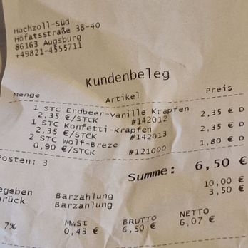 Wolf - Patisserie/Cake Shop Near Me - Augsburg, BY