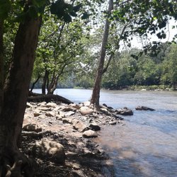 Glade Creek Sandbar