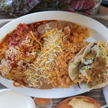Salsa Cabana Mexican Grill - Tamale and Taco plate - Mexican Near Me - Mesa, Arizona Salsa Cabana Mexican Grill - Tamale and Taco plate - Mexican Near Me - Mesa, Arizona