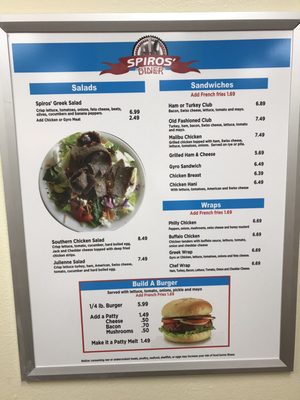 Menu photo 1 Spiros Diner Harrison Charter Township, MI Menu photo 1 Spiros Diner Harrison Charter Township, MI