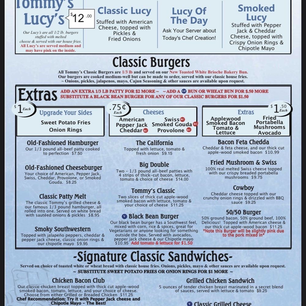 Tommy's Malt Shop - Menu - Desserts Near Me - Shakopee, Minnesota Tommy's Malt Shop - Menu - Desserts Near Me - Shakopee, Minnesota