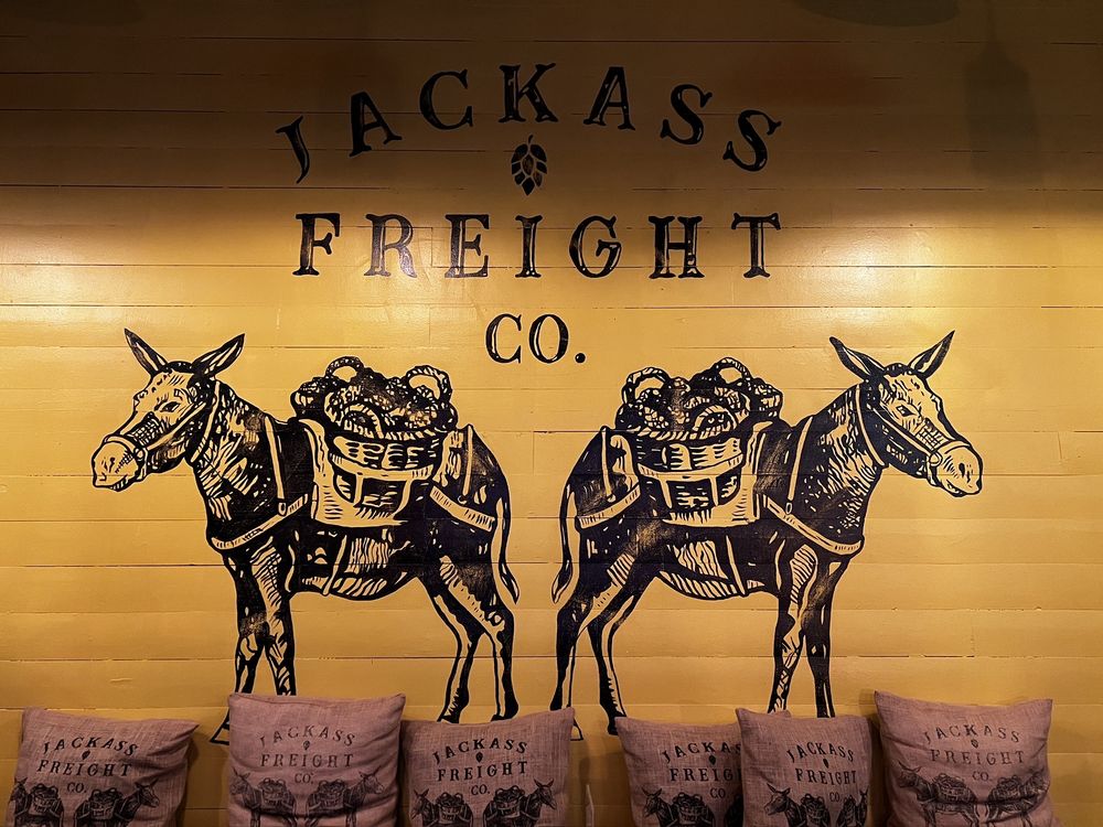JACKASS FREIGHT COMPANY 150 S Oregon St, Jacksonville, Oregon Bars