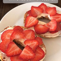 Sunrise bagel