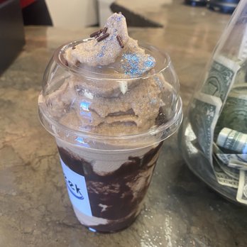 The Creek Nutrition - a cup of chocolate ice cream - Nutritionists Near Me - Edmond, Oklahoma