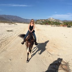 Betto - Horseback riding down an Arroyo to the beach