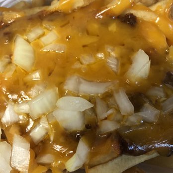 Pitburger - Chili Fries with Cheese and Onions - Burgers Near Me - Gardena, California