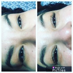 Beauty By Bri - Eye lash extensions. Classic look. Before and after