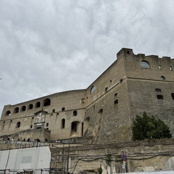 Castel Sant'Elmo - Looking up towards the fortress - Museums Near Me - Naples, NA