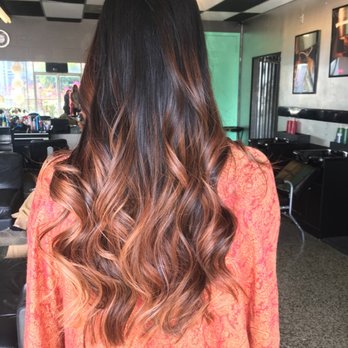 Lux Salon - Meghan did a fantastic job with the color and blending of my rose gold balayage! - Hair Salons Near Me - San Antonio, Texas