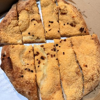 Gold Dust Pizza Express - $1 dollar extra for what? I asked and paid for garlic. This is the result. Ridiculous! - Pizza Near Me - Manteca, California