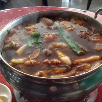 The One Restaurant - Spicy Beef Trio Hot Pot - Taiwanese Near Me - Burnaby, British Columbia The One Restaurant - Spicy Beef Trio Hot Pot - Taiwanese Near Me - Burnaby, British Columbia