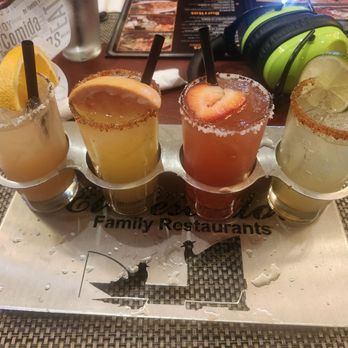 El Pescador - Carson - Margarita flight, they were so good, they were surprisingly taller than I expected, I've had some on other restaurants but smaller size, - Seafood Near Me - Carson, California